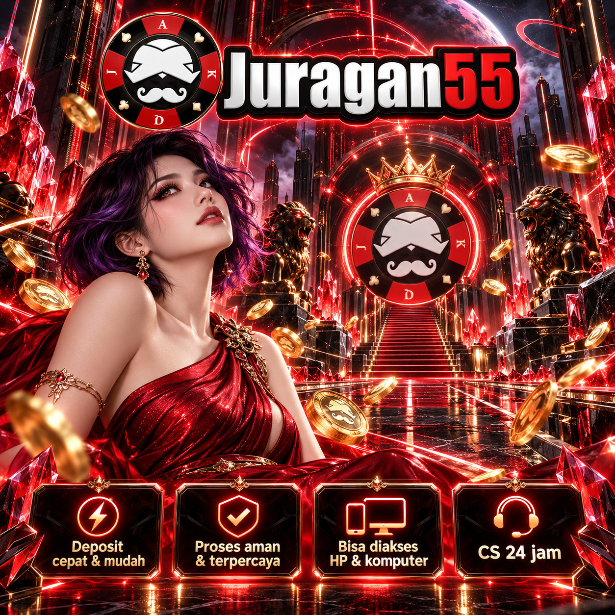 Banner JURAGAN55 KODE